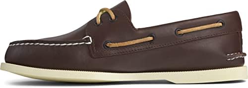 Sperry Men's Authentic Original 2-Eye Boat Shoe, Brown, 8 W US
