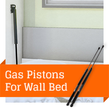 Heavy-duty Murphy bed hardware Twin-size fold-down bed Easy install Murphy bed kit