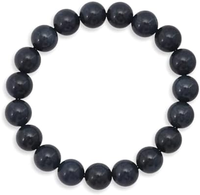 SHOP LC Blue Chalcedony Enhanced 310.00 ctw Beaded Stretch Bracelet | Birthday, Gifts