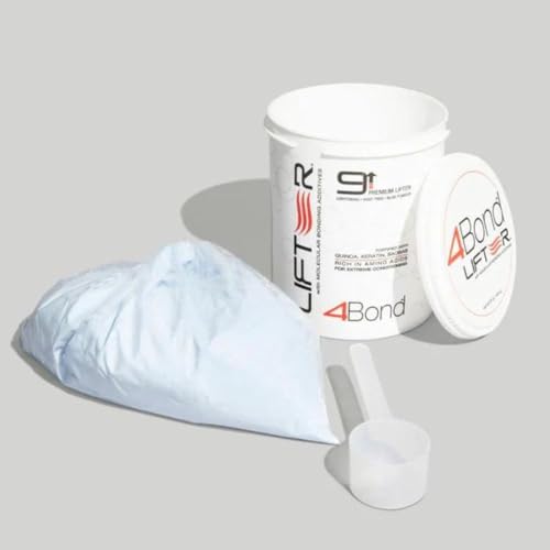 4BOND Premium Hair Bleach Powder Lightener | Blue Based Lightener | Up To 9 Levels Of Lift | Infused with Amino Acids, and Quinoa