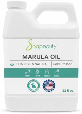 Marula Oil Cold Pressed Unrefined 100% Pure Natural Face Hair 32 fl oz