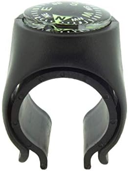 Sun Company Clip-On Compass for Bikes | Handlebar Compass for Bicycle, Motorcycle, ATV, or Snowmobile