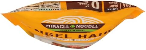 Miracle Noodle Organic Plant Based Angel Hair Noodles, 7 OZ