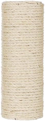 TRIXIE Replacement Sisal Post for Cat Scratching Posts, Backup Scratcher for Indoor Cat Furniture, Trees and Towers, 3.5 in x 23.6 in (9 x 60 cm)