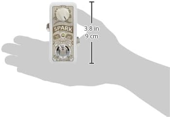 TC Electronic SPARK MINI BOOSTER Ultra-Compact Booster Pedal with PrimeTime Switching and Fully Analog Design