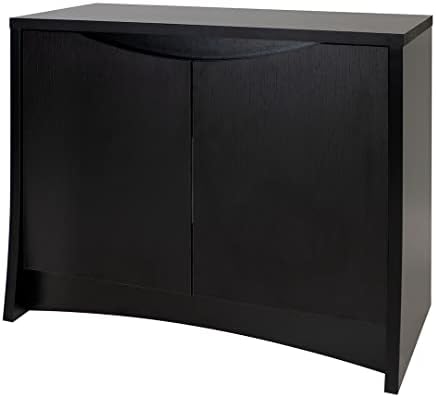 Fluval Flex Deluxe Stand - Fish Tank Stand for 123 L or 32.5 US Gal Tanks - 32.5" x 16.5" x 29.7" - Black