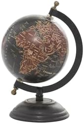 Deco 79 Mango Wood Globe, 6" x 5" x 8", Cream