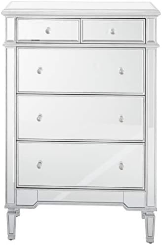 5 Drawer Cabinet, Silver