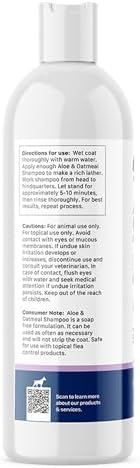 Stratford Aloe & Oatmeal Shampoo for Pets - Piña Colada Scent - 12oz | Suitable for Dogs, Cats, & Horses - Hypoallergenic