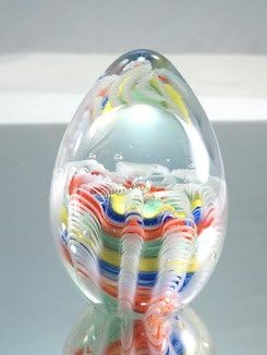 M Design Art Handcraft Art Crystal Rainbow Glass Paperweight PP-0145 [Kitchen]