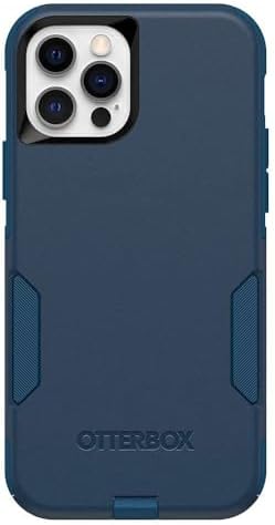 OtterBox iPhone 12 & iPhone 12 Pro Commuter Series Case - Black, Slim & Tough, Pocket-Friendly, with Port Protection