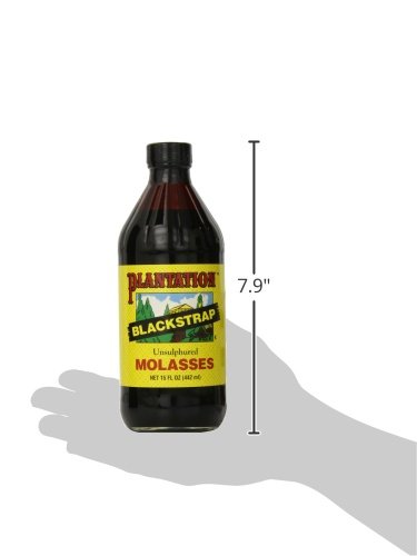 Plantation Blackstrap Molasses 15 oz – Unsulphured Blackstrap Molasses, Rich Natural Sweetener for Baking, BBQ, Baked Beans, Gingerbread & Beverages
