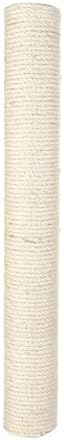 TRIXIE Replacement Sisal Post for Cat Scratching Posts, Backup Scratcher for Indoor Cat Furniture, Trees and Towers, 3.5 in x 23.6 in (9 x 60 cm)