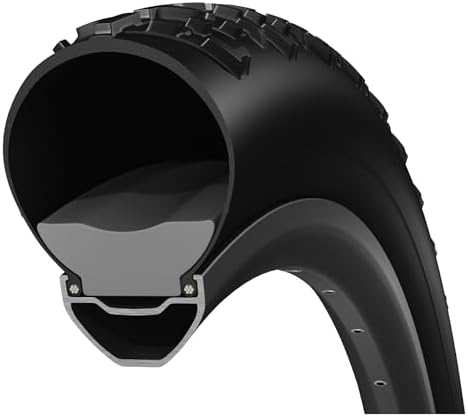 CushCore XC Set - Includes (2) Tire Inserts, (2) Presta Valves & Rim Stickers, Easy At-Home Installation, Bicycle Tire Inserts