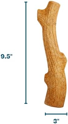 Pupstages Super Dogwood Stick Dog Chew Toy, Made in USA, X-Small, 6"