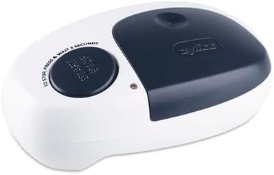 Zyliss EasiCan Electric Can Opener – One-Touch Automatic Tin Opener with Magnet for Safe Lid Removal – Compact
