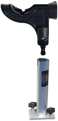 Pro-Series Cradle Rod Holder with Riser, Satin