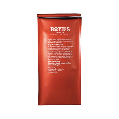 Boyd's Coffee French No. 6 Coffee –Ground Dark Roast– Blended from 100% Arabica – Rich & Full-Flavored – 12 oz.