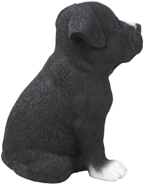Hi-Line Gift Ltd Sitting Staffordshire Pitbull Puppy Statue