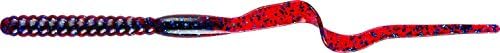 YUM Ribbontail Worm Curly-Tail Swim-Bait Bass Fishing Lure