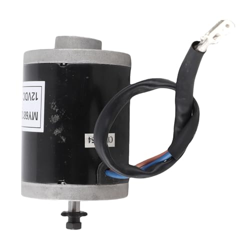 Brushed Motor, MY6812 12V 120W High Speed Small Brush Motor with Belt Pulley Electric Scooter E Accessory