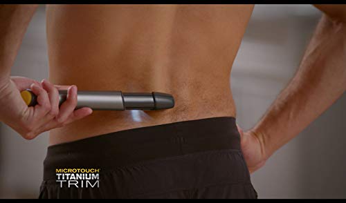 Microtouch Titanium Trim, Lighted Hair Cutting Tool and Body Groomer