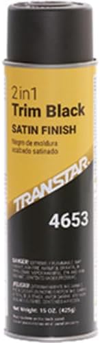 Transtar 4653 Satin Black 2-in-1 Trim Coating - 15 oz.