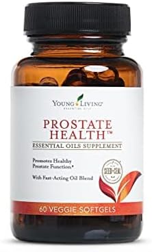 Young Living Prostate Health Essential Oil Supplement - Supports Prostate Function - 60 Softgels