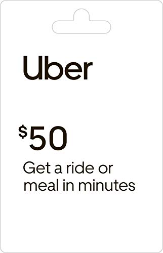 Uber Physical Gift Card