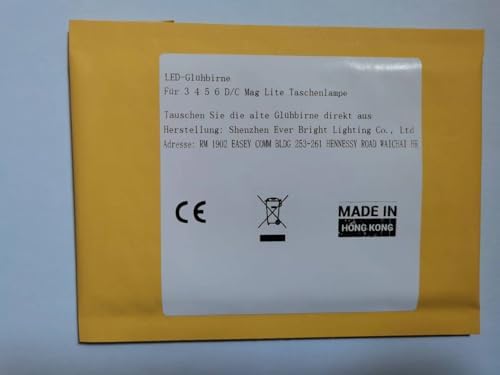 LED Replacement Bulb 302LM Led Conversion Kit for 3 4 5 6 C/D Cell Mag Lite Flashlights Torch Upgrade