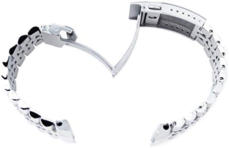 MiLTAT 22mm Watch Band for Seiko Turtle SRP775 SRP777 SRPA21, Super-J Solid Screw-Links