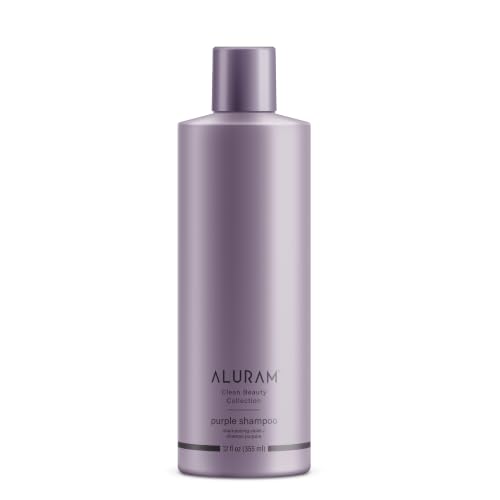 ALURAM Coconut Water Purple Shampoo for Women, Boosts Brightness, Banishes Brass, for All Hair Types