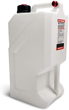 Risk Racing (00389) EZ5-5 Gallon Utility Jug (No Hose Bender or Floor Mount) White