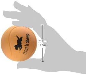 Chase 'n Chomp Hi-Bouncer Ball Pet Chew Toy, 2.5-Inch, Purple