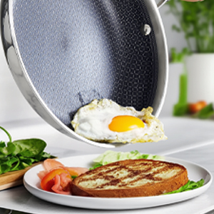 Stainless Steel Hybrid Nonstick A3