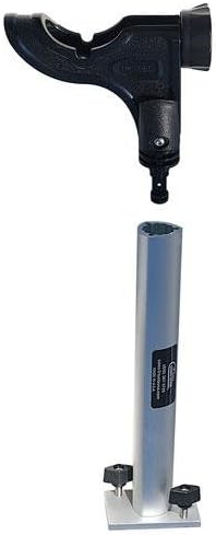 Pro-Series Cradle Rod Holder with Riser, Satin