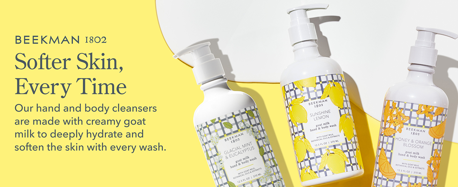 Beekman 1802 Goat Milk Hand and Body Wash For Sensitive Skin