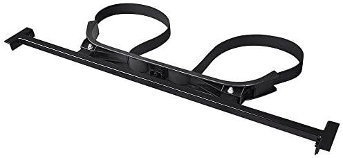 AW Universal Golf Bag Attachment Golf Bag Holder Bracket Rack for Golf Cart | Rear Seat Black