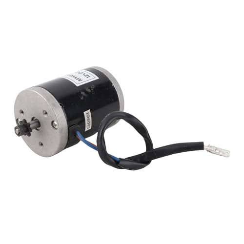 Brushed Motor, MY6812 12V 120W High Speed Small Brush Motor with Belt Pulley Electric Scooter E Accessory