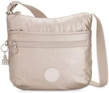 Kipling Womens Arto Crossbody Bag, Black Noir, 11.25 L X 10.25 H X 1.5 D US