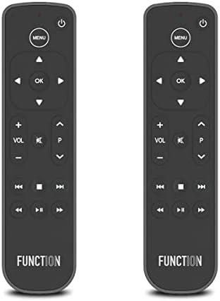 Function101 Button Remote for Apple TV (Infrared Edition) — Apple TV Replacement Remote for Apple TV 4K & All Models | Traditional Button Layout