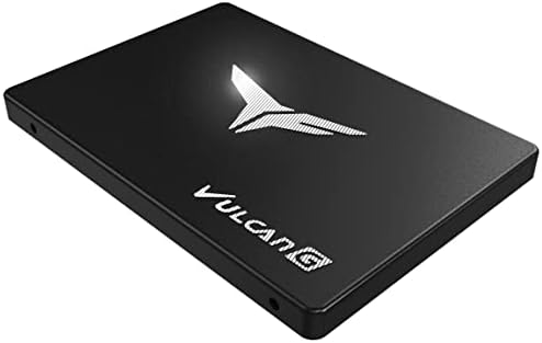 TEAMGROUP T-Force Vulcan G 512GB SLC Cache 3D NAND TLC 2.5 Inch SATA III Internal Solid State Drive SSD (R/W Speed up to 550/500 MB/s) T253TG512G3C301