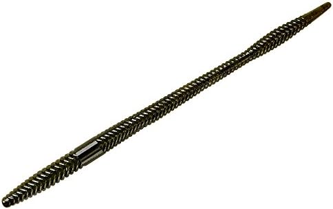 YUM Mighty Worm Straight-Tail Soft Plastic Bait Fishing Lure, 10.5 Inch Length, 5 per Pack