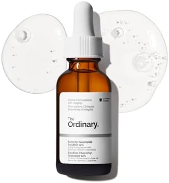 Ascorbyl Glucoside Solution 12%, Vitamin C Serum for Even Skin Tone and Antioxidant Protection, 1 Fl Oz