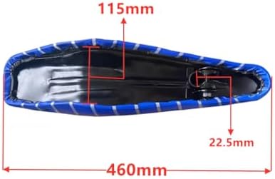 Banana Saddle Seat for Bicycle w/Frame Equipped | 2 stroke 66cc/80cc, Gas Motorized Bicycle, Tricycle, E-bike, MTB