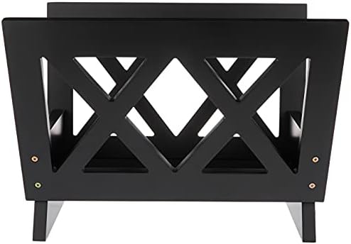 Frenchi Home Furnishing Contemporary Magazine Rack, white