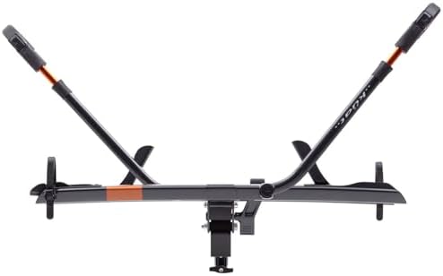 Kuat Sherpa 2.0 Compact 2-Bike Transporting Hitch Rack | Durable Lightweight Aluminum Compact 2-Bike Transporting Hitch Rack w/Cable Lock & Foldable Tire Cradles, 40 Lbs per Tray