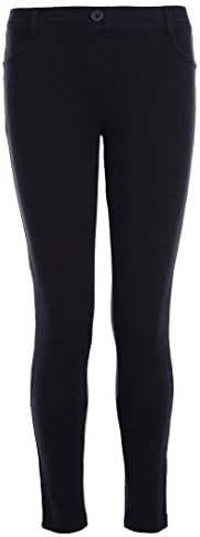 Nautica Girls' School Uniform Stretch Interlock Jegging
