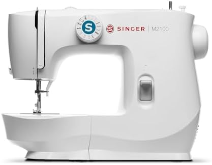 SINGER® M2100 Lightweight Compact Sewing Machine with Accessory Kit