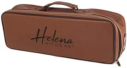 Helena Wood Art Wooden Rummy Game - Massive Wooden Turkish Okey Game Set | Straight Handmade Rummy Game Set